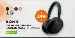 Expert Sony WH-1000XM5 Zwart aanbieding