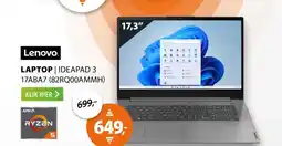 Expert Lenovo IdeaPad 3 17ABA7 (82RQ00AMMH) aanbieding