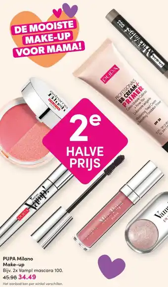 DA PUPA Milano Make-up aanbieding