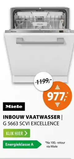 Expert Miele G 5663 SCVi Excellence aanbieding