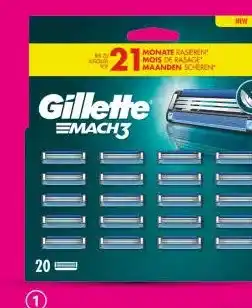 DA Gillette Mach3 aanbieding