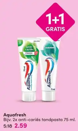 DA Aquafresh aanbieding