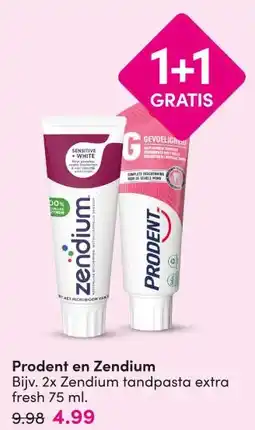 DA Prodent en Zendium aanbieding