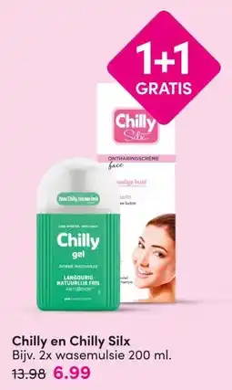 DA Chilly en Chilly Silx aanbieding