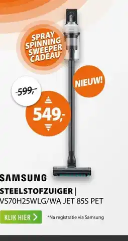 Expert Samsung VS70H25WLG/WA aanbieding