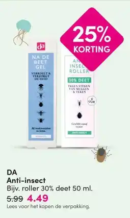 DA DA Anti-insect aanbieding