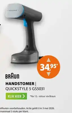 Expert Braun Quickstyle 5 GS5031 Grijs aanbieding