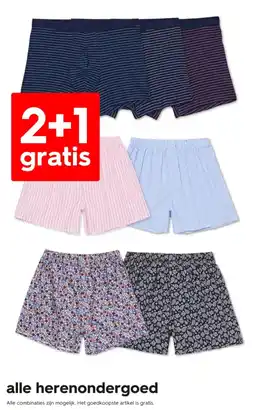 HEMA Alle herenondergoed aanbieding