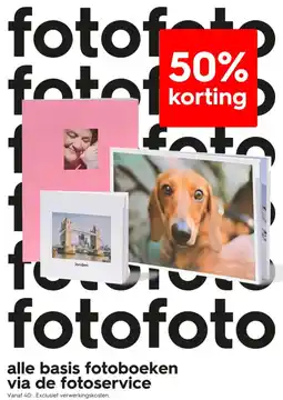 HEMA Alle basis fotoboeken via de fotoservice aanbieding