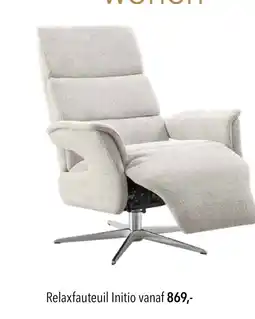 Pronto wonen Relaxfauteuil Initio aanbieding