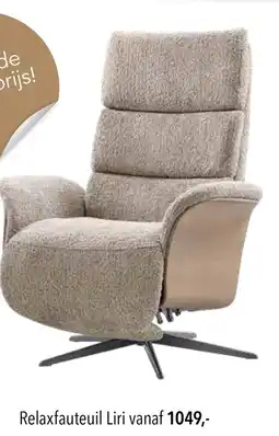 Pronto wonen Relaxfauteuil Liri aanbieding