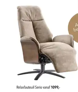 Pronto wonen Relaxfauteuil Serio aanbieding