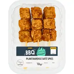 Jumbo Jumbo BBQ Plantaardige Saté Spies 135 g aanbieding
