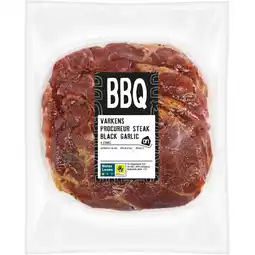 Albert Heijn AH BBQ procureur steak black garlic aanbieding