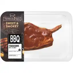 Albert Heijn AH BBQ tomahawk sweet & smokey aanbieding