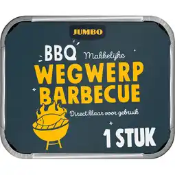 Jumbo Jumbo Wegwerp Barbecue 1 Stuk aanbieding