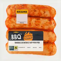 Jumbo Jumbo Barbecueworst Kip Piri Piri 320 g aanbieding