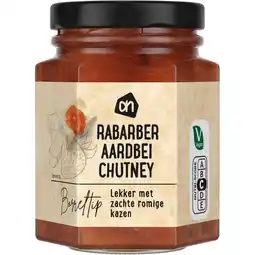 Albert Heijn AH Rabarber aardbei chutney aanbieding