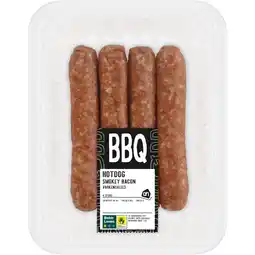 Albert Heijn AH BBQ hotdog smokey bacon aanbieding