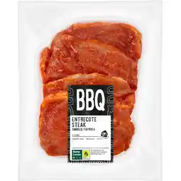 Albert Heijn AH BBQ entrecote steak smoked paprika aanbieding