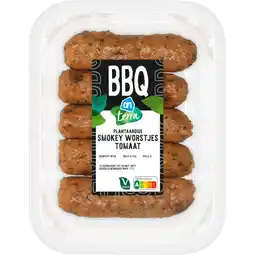 Albert Heijn AH Terra Plantaardige smokey worstjes tomaat aanbieding
