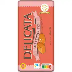 Albert Heijn Delicata Reep butterscotch melkchocolade aanbieding