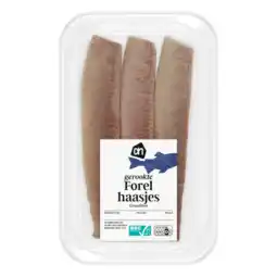 Albert Heijn AH Gerookte forel haasjes aanbieding