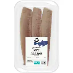 Albert Heijn AH Gerookte forel haasjes aanbieding