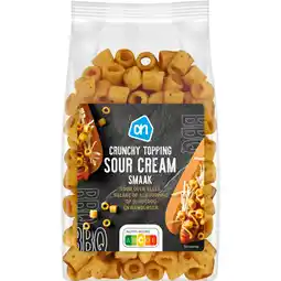 Albert Heijn AH Crunchy topping sour cream smaak aanbieding
