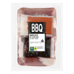 Albert Heijn AH BBQ buikspek met glaze en kruiden aanbieding