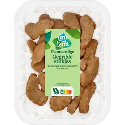 Albert Heijn AH Terra Plantaardig gegrilde stukjes aanbieding