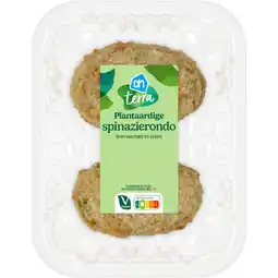 Albert Heijn AH Terra Plantaardige spinazie-kaas rondo aanbieding