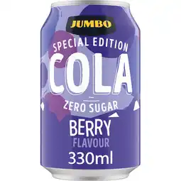 Jumbo Jumbo Cola Zero Berry Flavour 330ML aanbieding