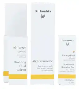 De Online Drogist Dr. Hauschka Geschenkset Abrikozencrème & Bronzing Fluid aanbieding