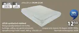 Jysk Lesja synthetisch dekbed aanbieding