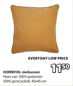 Jysk Hornfiol sierkussen aanbieding