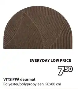 Jysk Vitsippa deurmat aanbieding