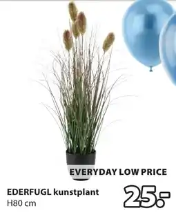 Jysk Ederfugl kunstplant aanbieding