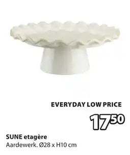 Jysk Sune etagère aanbieding