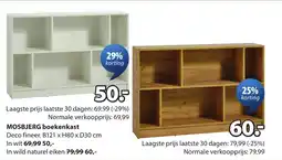 Jysk Mosbjerg boekenkast aanbieding