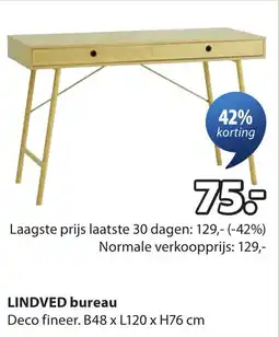 Jysk Lindved bureau aanbieding