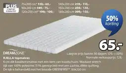 Jysk Kjella topmatras aanbieding