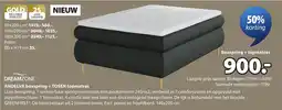 Jysk Andelva boxspring + tosen topmatras aanbieding