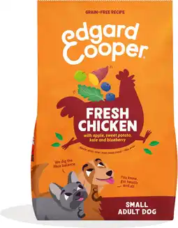 Intratuin Edgard & Cooper hondenvoer S adult kip 3 kg aanbieding