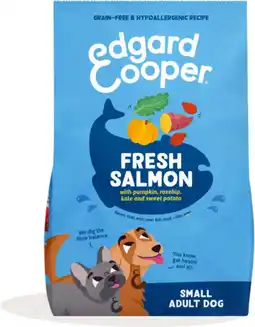 Intratuin Edgard & Cooper hondenvoer S adult zalm 700 g aanbieding