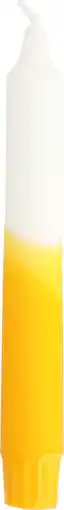 Intratuin Dippy dinerkaars Triple geel / wit 6 uur D 2,1 H 19 cm aanbieding