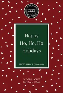 Intratuin Bridgewater geurzakje Happy Holidays aanbieding