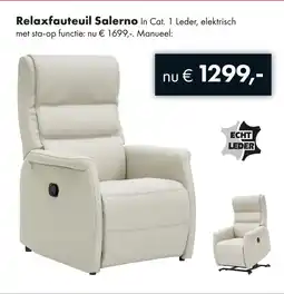 Woonsquare Relaxfauteuil Salerno aanbieding