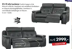 Woonsquare 3½+2 zits Luciano aanbieding