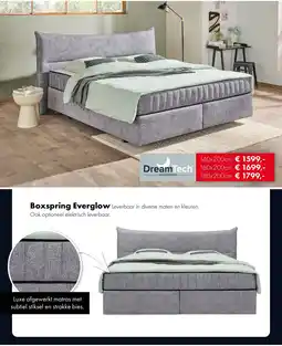 Woonsquare Boxspring Everglow aanbieding